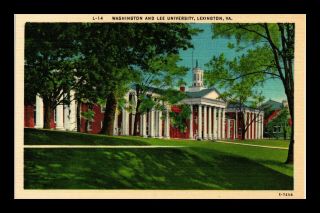 Dr Jim Stamps Us Postcard Washington And Lee University Lexington Virginia