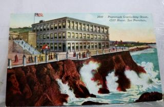 California Ca Cliff House San Francisco Postcard Old Vintage Card View Standard