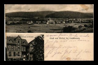 Dr Jim Stamps Greetings From Hoschst Bei Gelnhausen Germany View Postcard