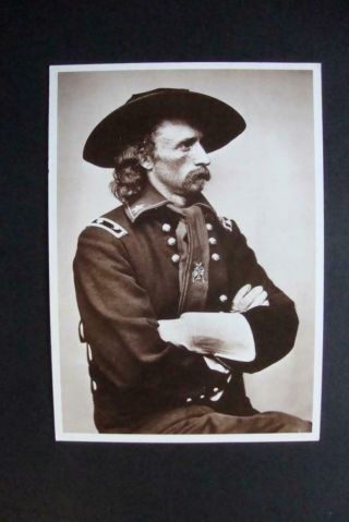 866) Lieutenant Col George Armstrong Custer (1839 - 1876) Little Big Horn Repo