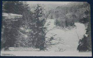 Tom Quick Indian Rock,  Mongaup Falls,  Sullivan Co. ,  Ny Postcard