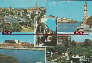 Greece Crete Chania Photo Postcard