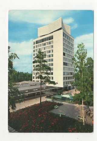 Finland Tapiola Garden City Postcard 435a