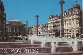 Bf20996 Montpellier Place De La Comedie Herault France Front/back Image