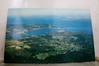 Washington Wa Puget Sound Eagle Harbor Bainbridge Island Postcard Old Vintage Pc