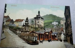 Germany Karlsbad Postcard Old Vintage Card View Standard Souvenir Postal Post Pc