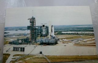 Florida Fl Kennedy Space Center Complex 39 Pad A Space Shuttle Postcard Old View