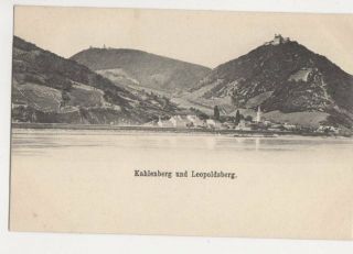 Kahlenberg & Leopoldsberg Wien Austria Vintage U/b Postcard 260a