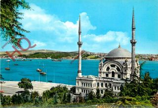Picture Postcard::istanbul,  With The Dolmabahce Mosque