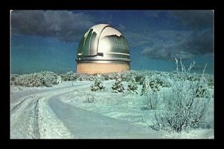 Dr Jim Stamps Us Palomar Mountain Observatory Chrome Postcard California