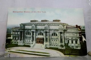 York Ny Metro Museum Of Art Postcard Old Vintage Card View Standard Souvenir
