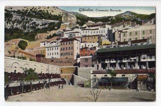(lt369 - 384) Casamates Barracks,  Gibraltar,  C1905 G - Vg,