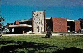 Decorah Iowa Luther College Center For Faith And Life 1960s Postcard