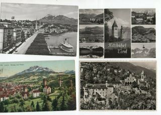 100 Vintage Postcards: Austria Switzerland & Germany