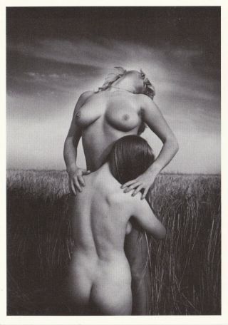 Nude Women,  Lesbian,  Plain Back Postcard