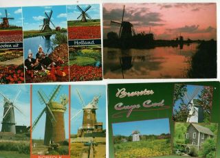 100 Postcards: Windmills
