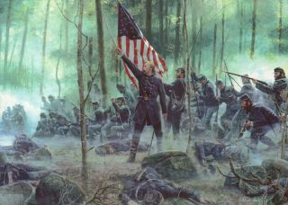 Hero Of Little Round Top,  Battle Of Gettysburg Pa - - Military Civil War Postcard