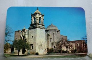 Texas Tx San Antonio Mission San Jose Postcard Old Vintage Card View Standard Pc