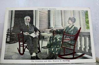 President Warren G Harding Postcard Old Vintage Card View Standard Souvenir Post