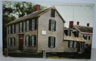 Lexington Massachusetts,  Hancock Clark House Post Card