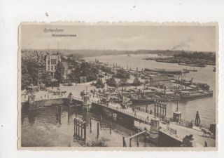 Rotterdam Maaspanorama Netherlands Vintage Postcard Weenenk Snel 405b
