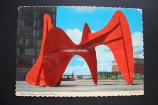 363) Michigan Alexander Calder Sculpture La Grand Vitesse (" The Grand Rapids ")