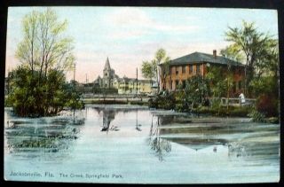 1907,  Hogan’s Creek,  Waterworks,  Springfield Historic Park,  Jacksonville Fl
