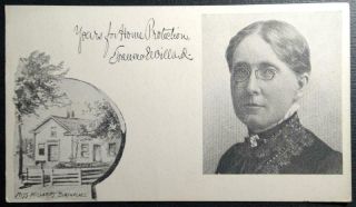 Postcard Frances E.  Willard Suffrage Suffragette Temperance