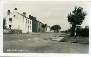 Bilsborrow - Main Road - Old Real Photo Postcard View
