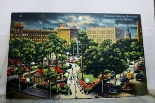Florida Fl Hemming Park Jacksonville Postcard Old Vintage Card View Standard Pc