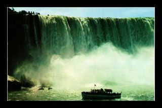 Dr Jim Stamps Us Horseshoe Falls Maid Of The Mist Niagara Falls View Postcard