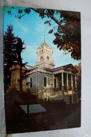 North Carolina Nc Burke Court House Morganton Postcard Old Vintage Card View Pc