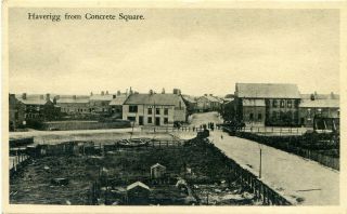 Haverigg - View From Concrete Square - Old Postcard
