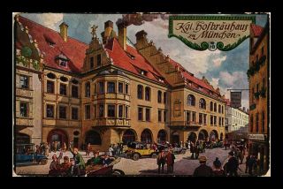 Dr Jim Stamps Street View Munich Germany Topical Postcard