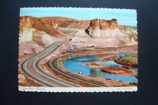 170) Green River Wyoming The Palisades Toll Gate Rock Green River I - 80