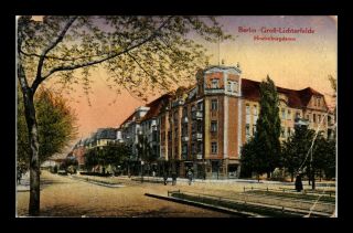 Dr Jim Stamps Hindenburgdamm Berlin Germany Street View Postcard