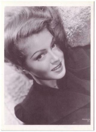 Lana Turner Actress In The 1940s Modern Postcard 1