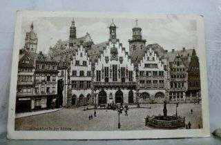 Germany Frankfurt Postcard Old Vintage Card View Standard Souvenir Postal Post