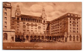 Bankers Hotel,  Oakland,  Ca Postcard 264