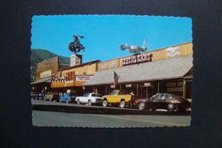 867) Jackson Wyoming Cowboy Bar Silver Spur Restaurant Snow King Mountain