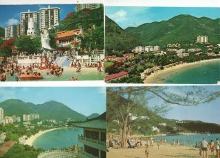 21 Postcards: Repulse Bay Hong Kong Vintage & Modern