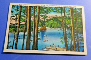 Norris Lake Tn Big Ridge Park Vintage Old Postcard Pc6502