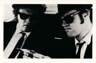 Postcard Of The Blues Brothers John Belushi Dan Aykroyd Movie 2