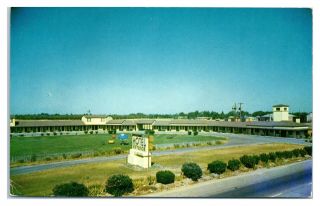 1950s Motel Phyl - Nor,  Modesto,  Ca Postcard 259