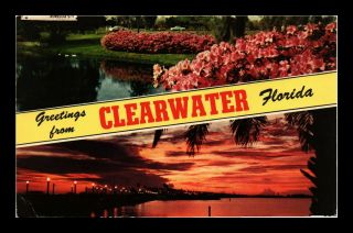 Dr Jim Stamps Us Greetings From Clearwater Florida Chrome View Postcard