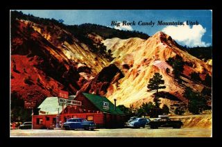 Dr Jim Stamps Us Postcard Big Rock Candy Mountain Utah