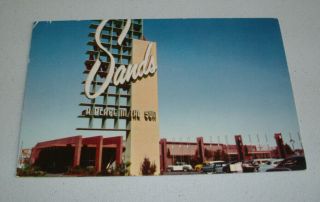 Older Postcard.  The Sands Hotel Casino Las Vegas Nevada