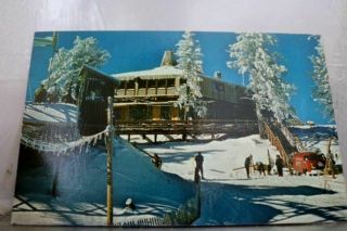 Mexico Nm Albuquerque Sandia Peak Ski Postcard Old Vintage Card View Post Pc