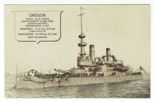 Oregon,  Etc / Battleship Series No.  1