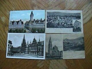 Germany (2) - Selection Of Four Postcards With Stamps